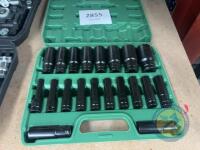 20 piece 0.5 inch socket set - 2