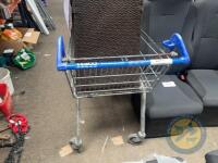 Shopping trolly & 2x chairs - 2