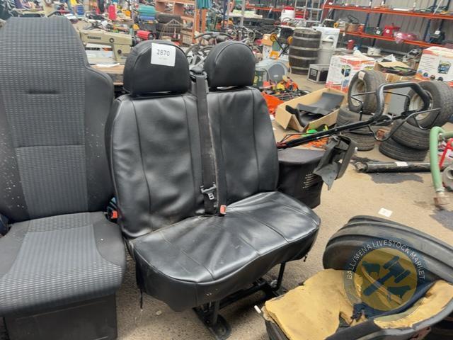 Van bench seat
