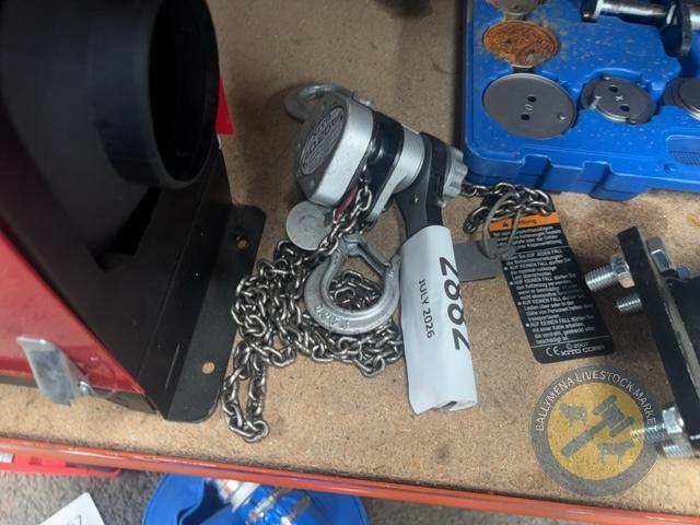 0.25tn hoist kito