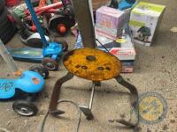 Wheel clamp with keys - 3