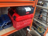 3x tool boxes
