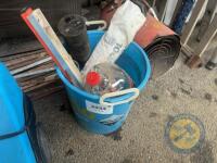 Blue bucket miscellaneous
