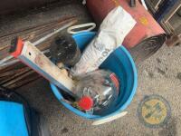 Blue bucket miscellaneous - 2