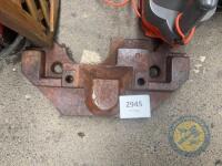 Tractor well weight - 2