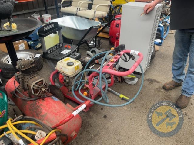 Petrol power washer