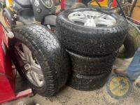 4x 17inch Amarok alloy wheels