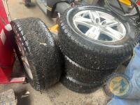 4x 17inch Amarok alloy wheels - 2