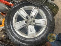 4x 17inch Amarok alloy wheels - 3