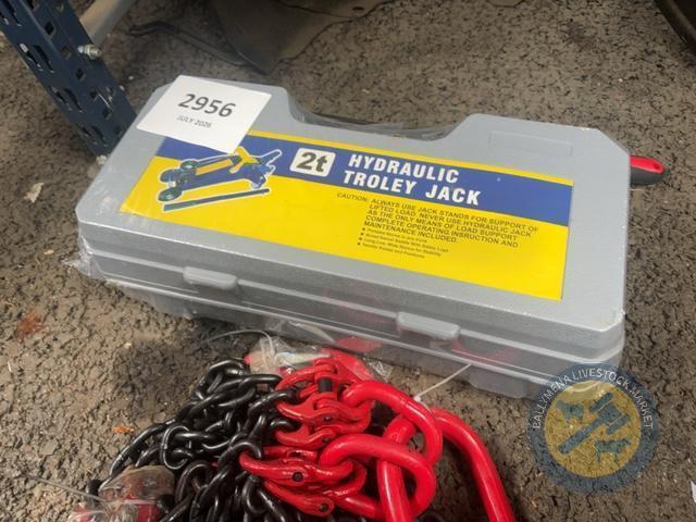 2tn hydraulic trolley jack