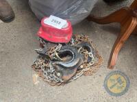 3x tn power tex chain hoist