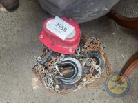 3x tn power tex chain hoist - 2
