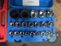 21 piece torx sockets 0.5 inch - 2
