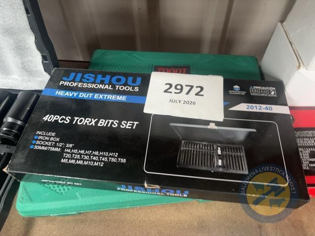 40 PCS torx spline allen key set
