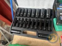 20 piece impact socket set black box - 2