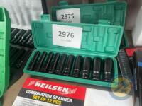 10 piece impact socket set