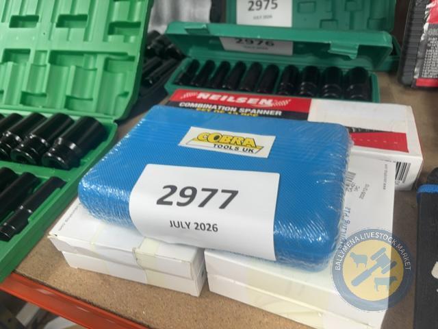 Cobra 50 piece torx spline & allen