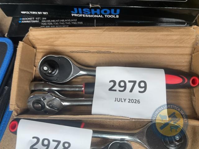 3 piece ratchet set