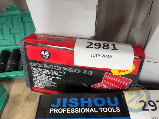 46 piece socket wrench set