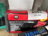 46 piece socket wrench set - 2