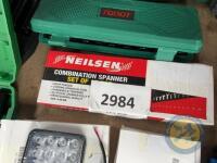 Neilson 12 piece spanner set - 2