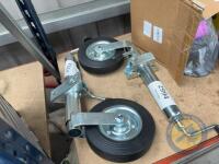 Jocket wheel with bracket - 2