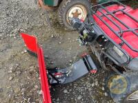 Honda Fourtrak 350cc Quad with auto wench and Quad X Scrapper - 5