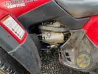 Honda Fourtrak 350cc Quad with auto wench and Quad X Scrapper - 7