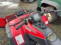 Honda Fourtrak 350cc Quad with auto wench and Quad X Scrapper - 8
