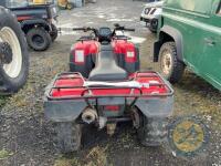 Honda Fourtrak 350cc Quad with auto wench and Quad X Scrapper - 10