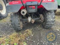 Honda Fourtrak 350cc Quad with auto wench and Quad X Scrapper - 11