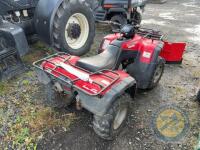 Honda Fourtrak 350cc Quad with auto wench and Quad X Scrapper - 12