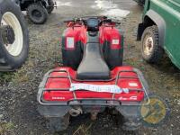 Honda Fourtrak 350cc Quad with auto wench and Quad X Scrapper - 14