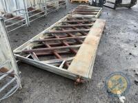 4x heavy duty cattle feed barriers - 2