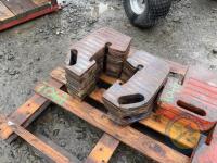 7x Leyland numbered weights