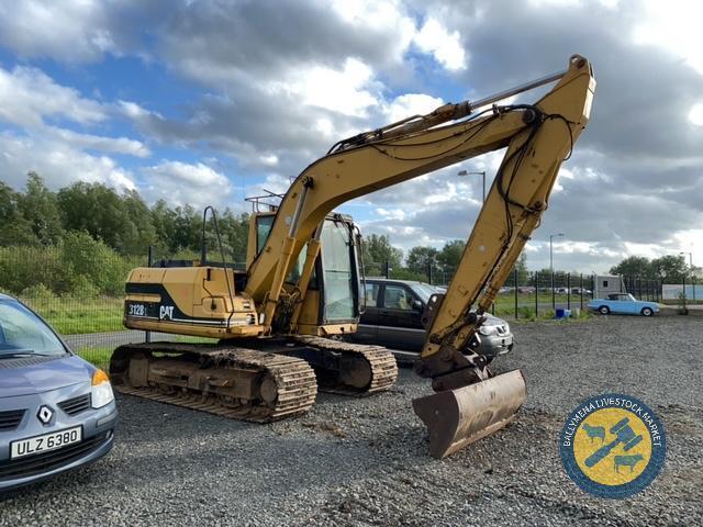 Cat 312B Track digger 1998