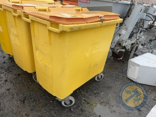 Yellow bin