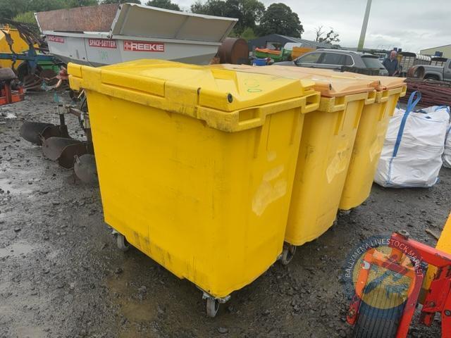 Yellow bin