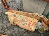Bundle of water pipe, spouting, vice, roof flashings - 4