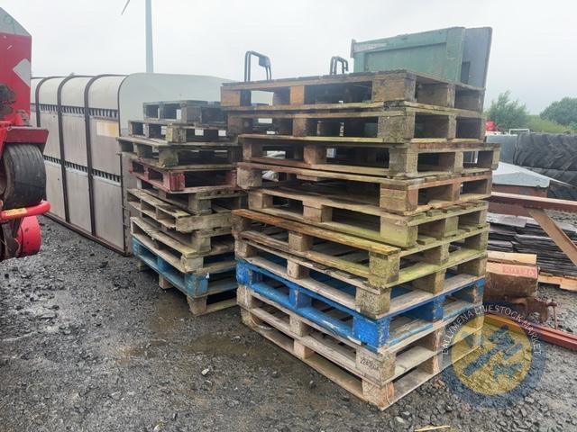 20x wooden pallets