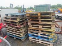 20x wooden pallets - 2