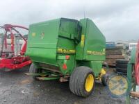 1997 John Deere 575 round baler & control box & shaft