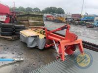 5'6 PZ 165 drum mower & shaft - 2