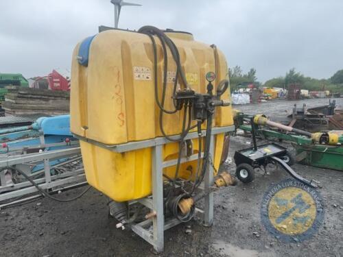 Jarmet 1000L sprayer & shaft