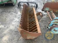 6-8tn rake bucket - 2