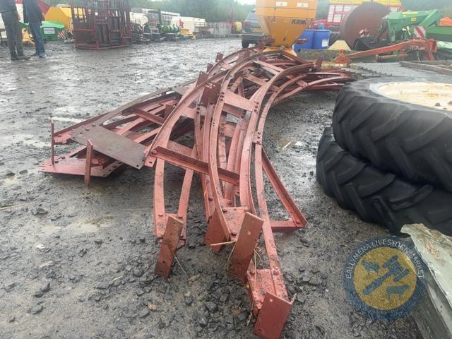 30ftx90ft round roof trusses