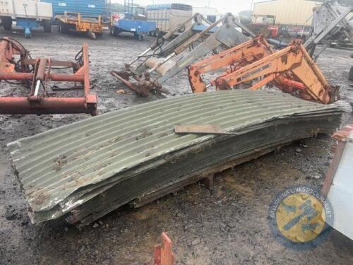 Tin for 30x90ft round roof shed