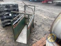 Calf dehorning crate - 2