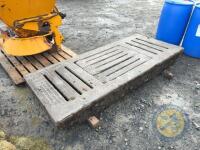 8ft gang slat mixing point - 2