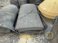 17x4ft roll of rubber - 2